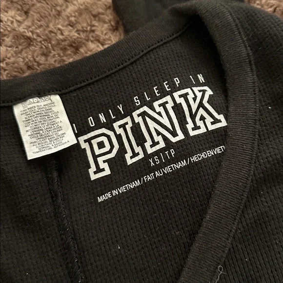 PINK Victoria's Secret Black Sleepwear - Picture 2 of 5